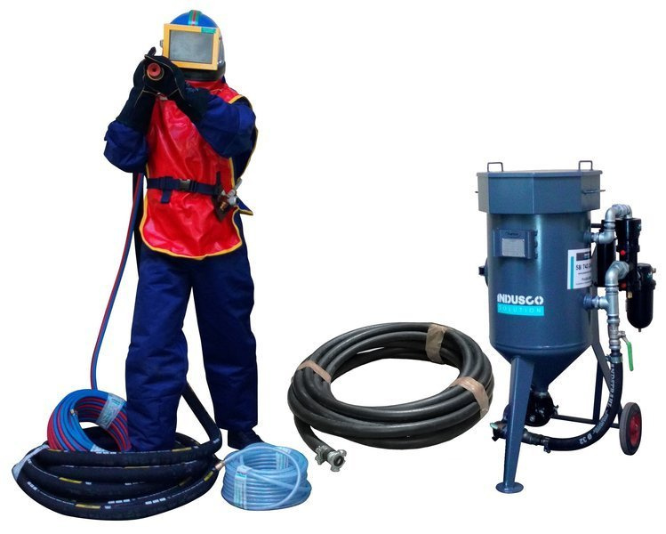 COMPLETE remote controlled sand blasting package 50L zamów online w
