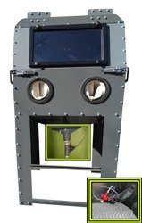 Profi Sandstrahlkabine 600L Injektorstrahlsystem