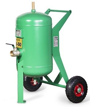 Remote controlled sand blasting machine 1000L
