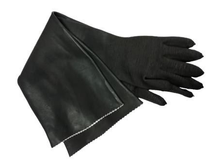 Strahlhandschuhe beidhändig für Strahlkabine