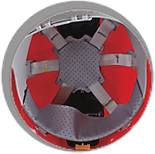 COMFORT helmet with a regulator