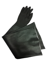 Strahlhandschuhe beidhändig für Strahlkabine