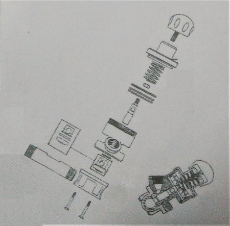 A Thompson TMV flow control valve