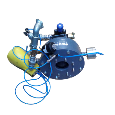 Blasting pot 13l with control